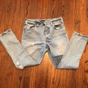 LEVI 501 skinny jeans